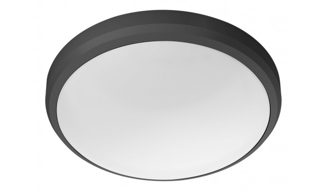Philips Doris -kattovalaisin ulkokäyttöön, musta, IP54, 4000K