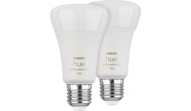 Philips Hue nutipirnide komplekt, White Ambiance, E27, 2 tk