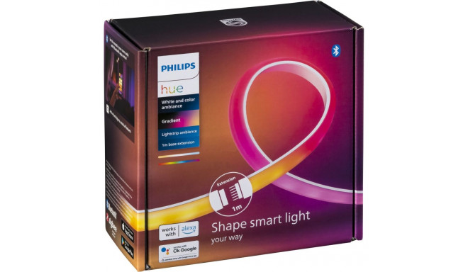 Philips Hue Gradient  LightStrip Ext -valonauhan jatkopala, 1m