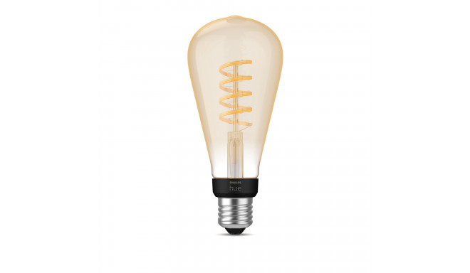 Philips Hue -filamenttiälylamppu, White ambiance Filament Edison, E27, 550 lm