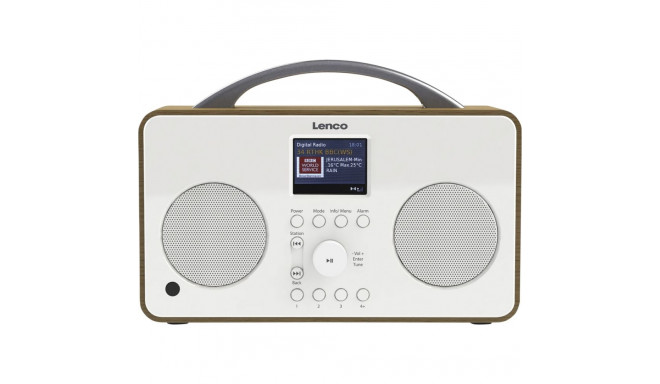 Lenco PIR-645 -kannettava SMART-radio, valkoinen