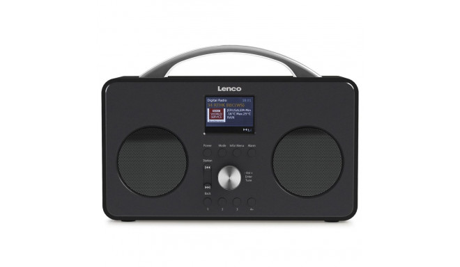 Lenco PIR-645 -kannettava SMART-radio, musta