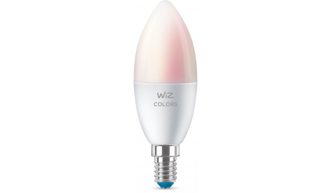 WiZ älylamppu, E14, RGBW - kaikki värit ja valkoisen valon sävyt, Wi-Fi, 470 lm, 2-pack
