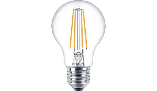 Philips Classic LED lamp, E27, 2700 K, 806 lm