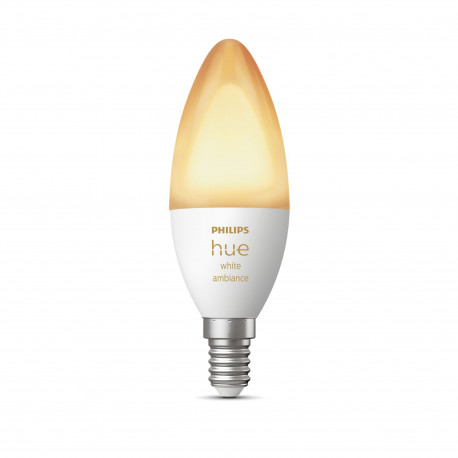 Philips Hue White Ambiance LED-nutikas pirn, BT, E14, 470 lm