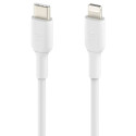 Belkin BOOST CHARGE™ Lightning - USB-C kaapeli, 1m, valkoinen