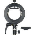 Godox S2  Bracket Bowens -salama-adapteri