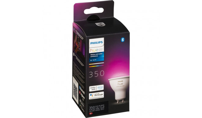 Philips Hue LED-nutikas pirn, BT, valge ja värviline meeleolu, GU10