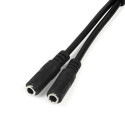 InLine 4pin TRRS CTIA -adapteri, musta