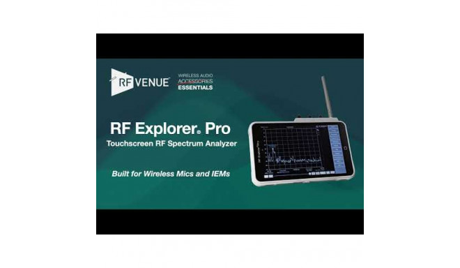 RF Explorer Pro spectrum Analyser 15MHz-3.3GHz