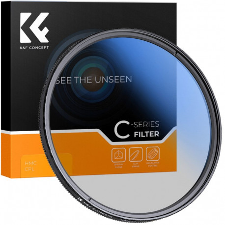 Camera Lens Filter - K&F Concept Nano-C HMC CPL 58 mm