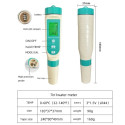 IVY Aqua H71 7in1 Water Quality & Hardness meter measures TDS EC Temp PH Salt S.G ORP White