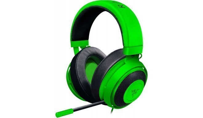 Razer kõrvaklapid + mikrofon Kraken Pro V2 Oval, roheline