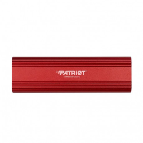 External Portable SSD PATRIOT MEMORY Transporter Lite 1TB USB3.2 Type-C 1000 MB/S (PTPL1TBPEC) Red