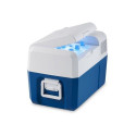 Mobicool MCF32 Fridge, Portable (12V/230V), Digital Display, Compressor, 31L, Blue/ Gray EU