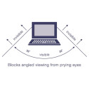 Privacy Screen 22"W (16:10) | Transparent