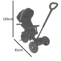 TRIKE FIX Elite kolmerattaline jalgratas must