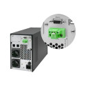 QOLTEC 52280 Uninterruptible Power Supply UPS / 1kVA / 1000W / Power factor 1.0 / LCD / EPO / USB / 