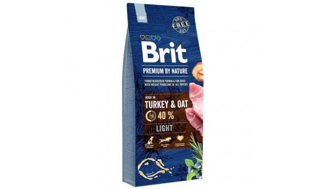 DOG FOOD BRIT PREMIUM NATURE LIGHT 15KG