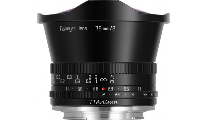 TTArtisan 7,5mm f/2.0 Fisheye objektiiv L-bajonett (498657)