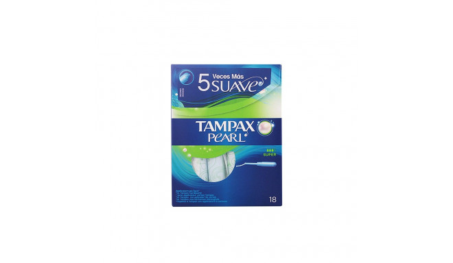 TAMPAX PEARL tampón super 18 uds