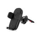 Acefast automatic phone holder for windshield, cockpit and air vent with Qi 15W wireless charger bla