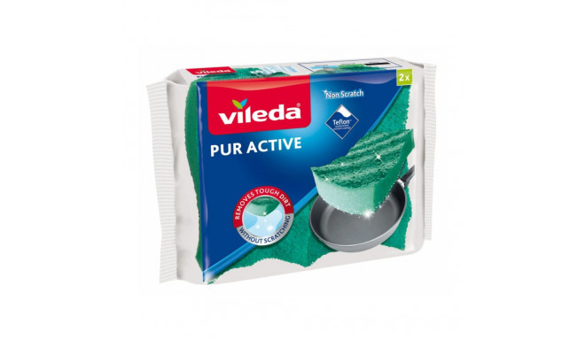 Scratch sponge VILEDA rough 540 Pur Active 2 pcs