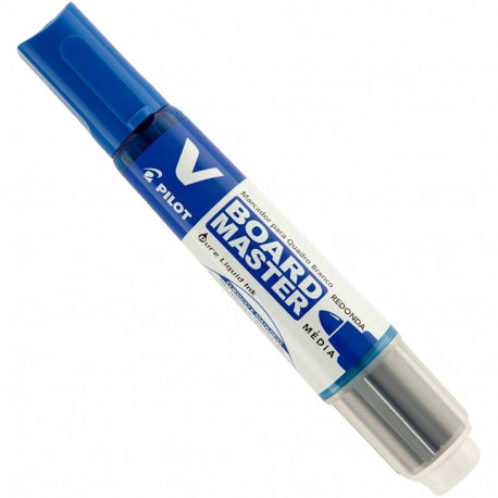 V Board Marker bullet tip blue