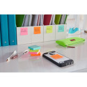 Note paper 47x47mm POST-IT Super Sticky Playful 12x90 sheets