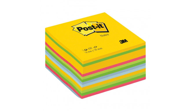 Notepad 76x76mm POST-IT 2030U Ultra colors 450 sheets