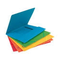 Cardboard folder rubber FOROFIS A4 red