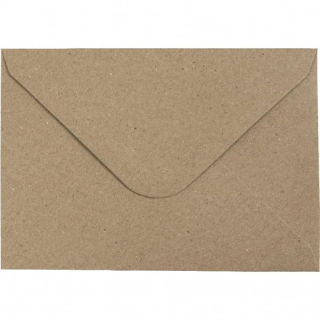 Focus Envelope 115x160 Brown 120g 50 pcs