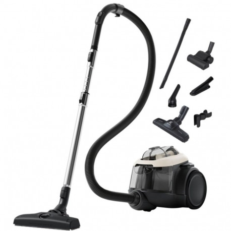 Electrolux EL61H4SW, must, valge