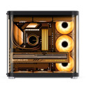 Jonsbo TK-2 2.0 Midi-Tower, Tempered Glass - black