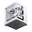 Jonsbo TK-1 2.0 Micro-ATX Case, Tempered Glass - white