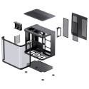 Jonsbo TK-2 2.0 Midi-Tower, Tempered Glass - black