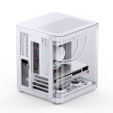 Jonsbo TK-1 2.0 Micro-ATX Case, Tempered Glass - white