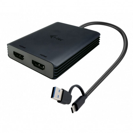 Output:
Universal Dual 4K HDMI Adapter
*   Host Connectivi