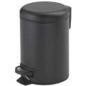 PEDAL BIN 5L POTTY BLACK