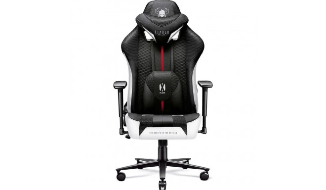Diablo Chairs X-PLAYER 2.0 tavaline suurus must ja valge