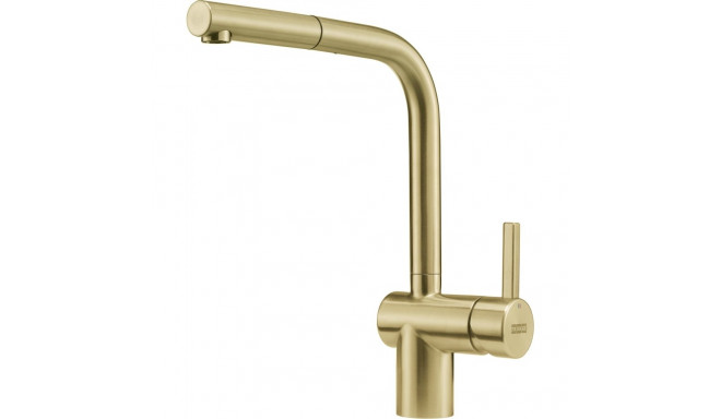 ARM ATLAS NEO külgtõmmatav kuldne köögisegisti