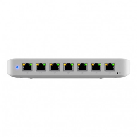 UBIQUITI UniFi võrgulüliti Ultra 210W / 8 porti / 2. kiht / 1 PoE++ sisend / 7 PoE/PoE+ väljundit / 