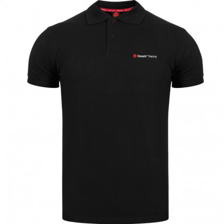 Koszulka męska Ozoshi Polo czarna OZ93816 2XL