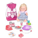 14IN DOLL BACKPACK SET WITH DRINK /PEE