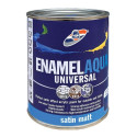 PAINT ENAMEL AQUA MAT GREY 0.9L