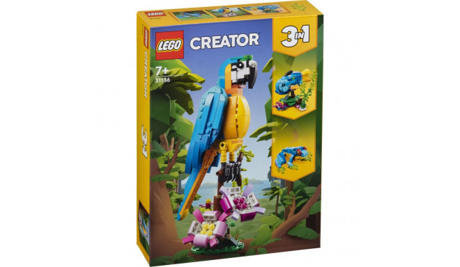 LEGO Creator 31136 - Eksoottinen papukaija
