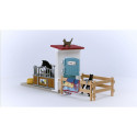 Schleich Horse Club 42611 Box with Mare and Foal