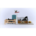 Schleich Horse Club 42611 Box with Mare and Foal