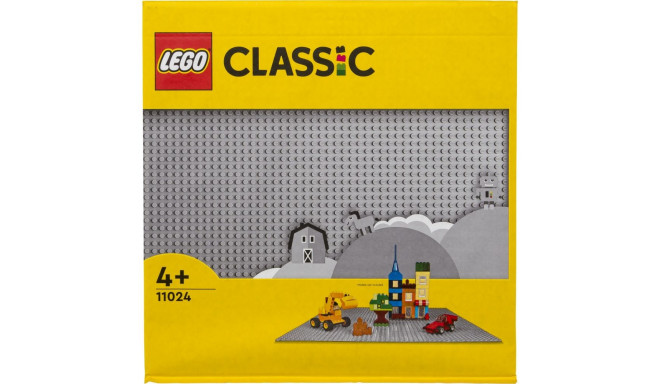 LEGO Classic 11024 - Harmaa rakennuslevy