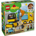 LEGO DUPLO Town 10931 - Kuorma-auto ja telakaivuri